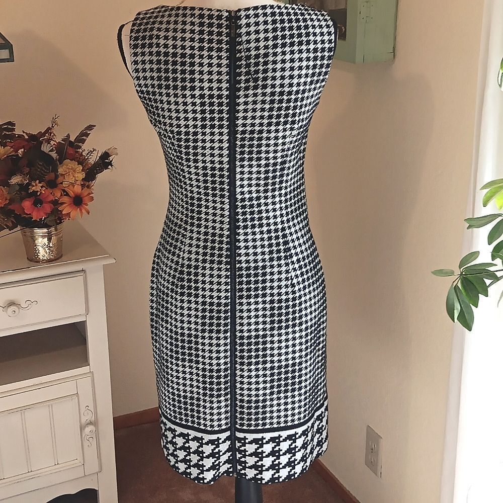 Jessica Simpson Black And White Houndstooth Check Dress . Career. Professional. - Picture 5 of 13